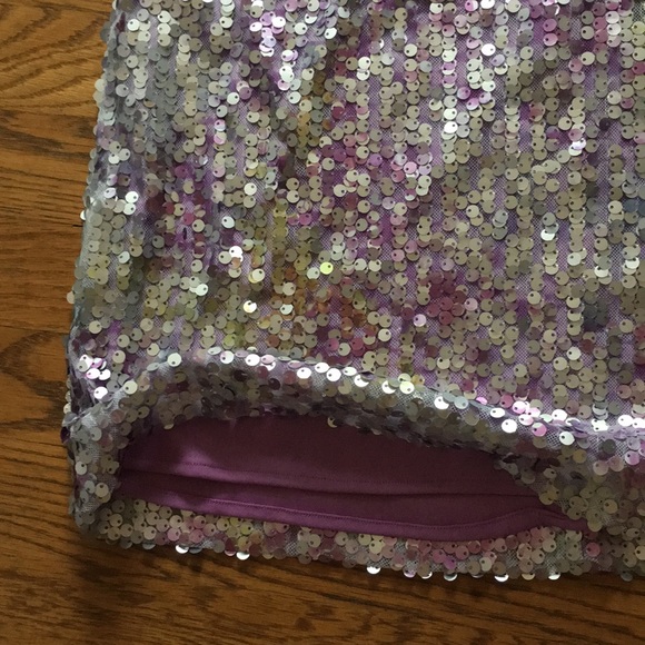 Sequined Cocktail dress by David’s Bridal size 10 - Picture 4 of 6